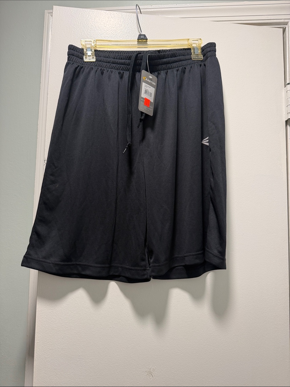 Easton Black Men's Athletic Drawstring Shorts